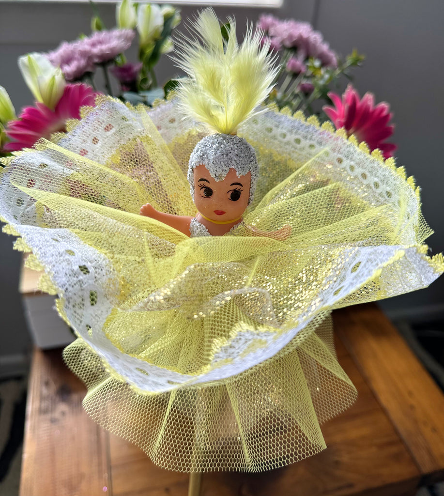 Bright coloured Kewpie